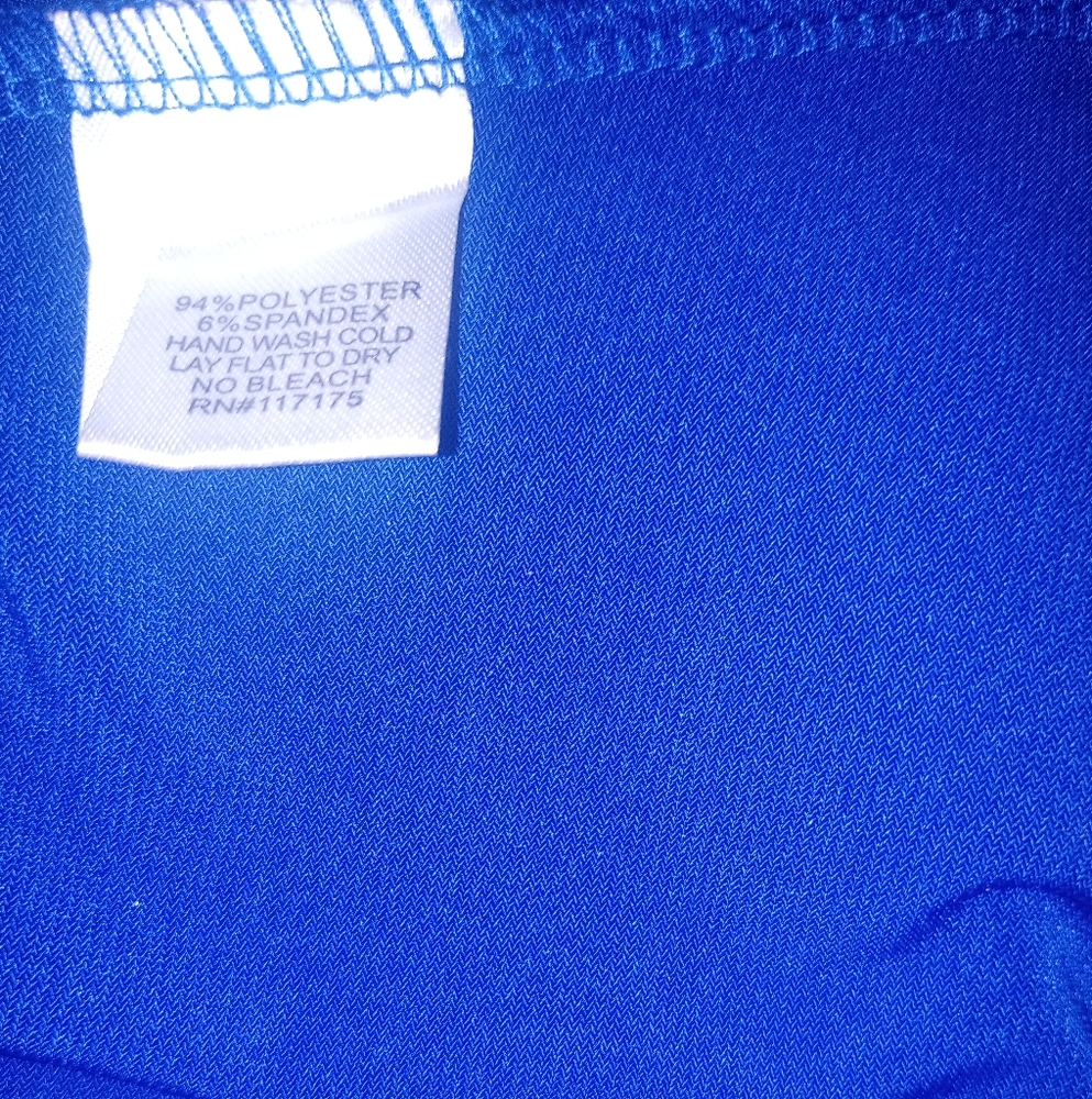 Elegant Blue Special Occasional Maxi Dress - Picture 5 of 8